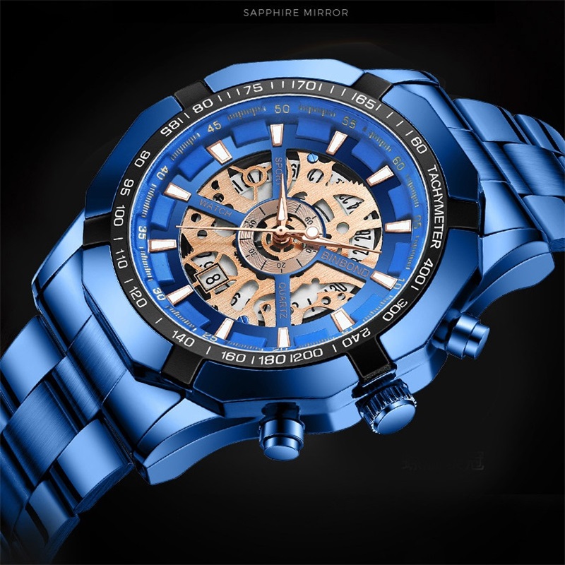 Binbond Mens Watches Top Brand - Luxury Watch Maker ulasan dan harga