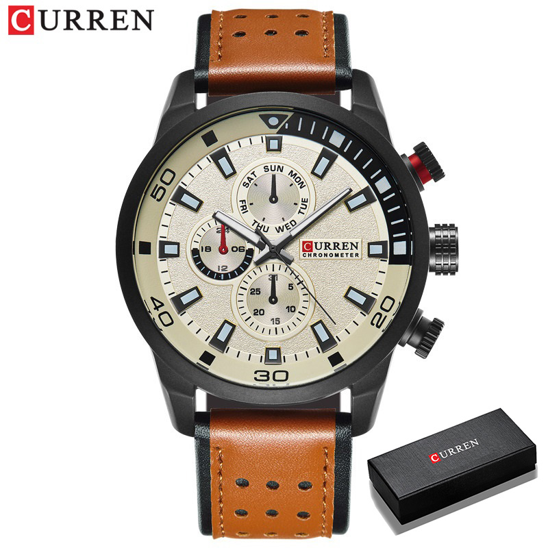 2017 CURREN Stylish Watch Men  - Luxury Watch Maker ulasan dan harga