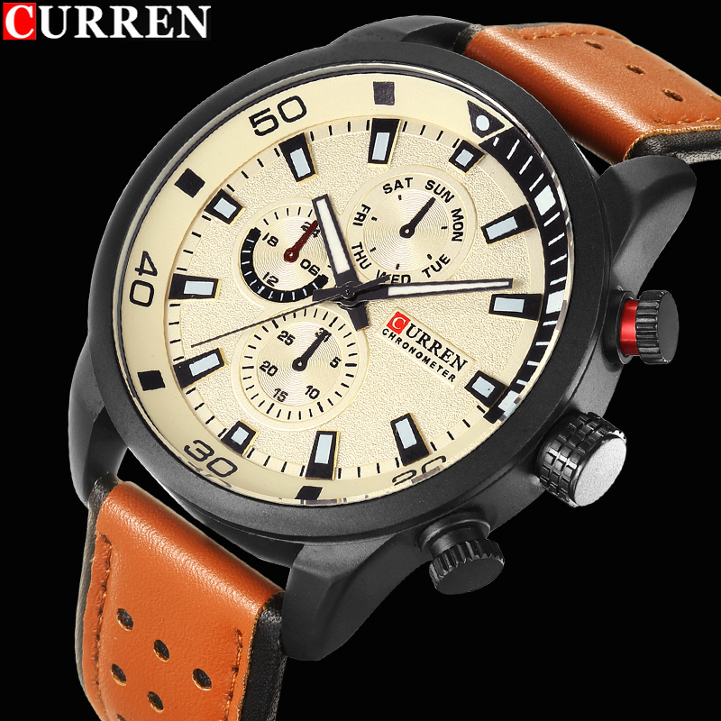 2017 CURREN Stylish Watch Men  - Luxury Watch Maker ulasan dan harga