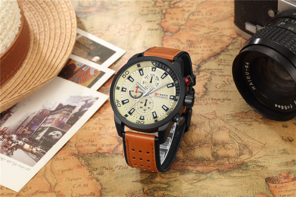 2017 CURREN Stylish Watch Men  - Luxury Watch Maker ulasan dan harga