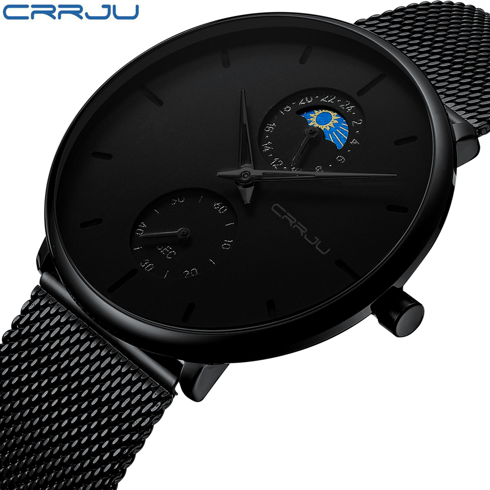 CRRJU Top Brand Luxury Man Wri - Luxury Watch Maker ulasan dan harga