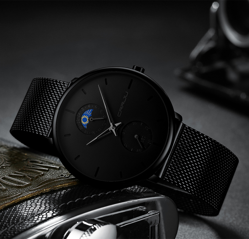 CRRJU Top Brand Luxury Man Wri - Luxury Watch Maker ulasan dan harga