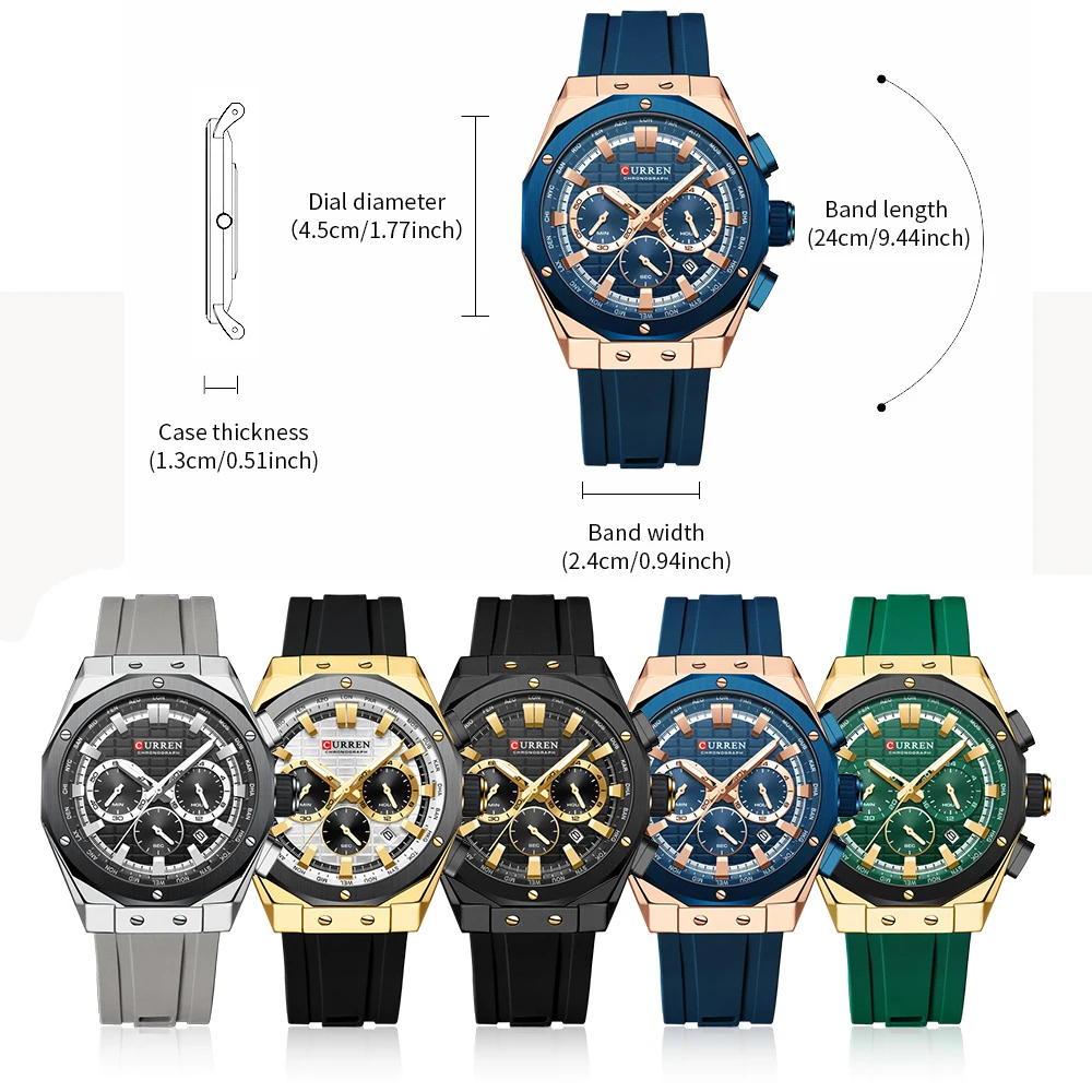 CURREN Luxury Brand High Quali - Luxury Watch Maker ulasan dan harga