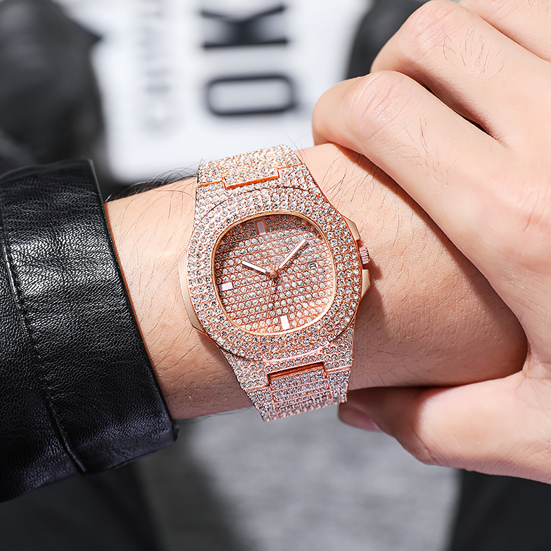 New Fashion Iced Out Watch for - Luxury Watch Iceberg ulasan dan harga