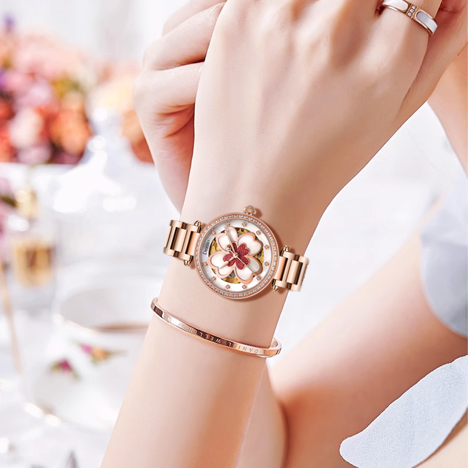 Deesio Ladies Automatic Watch  - Luxury Watch Gift For Her ulasan dan harga